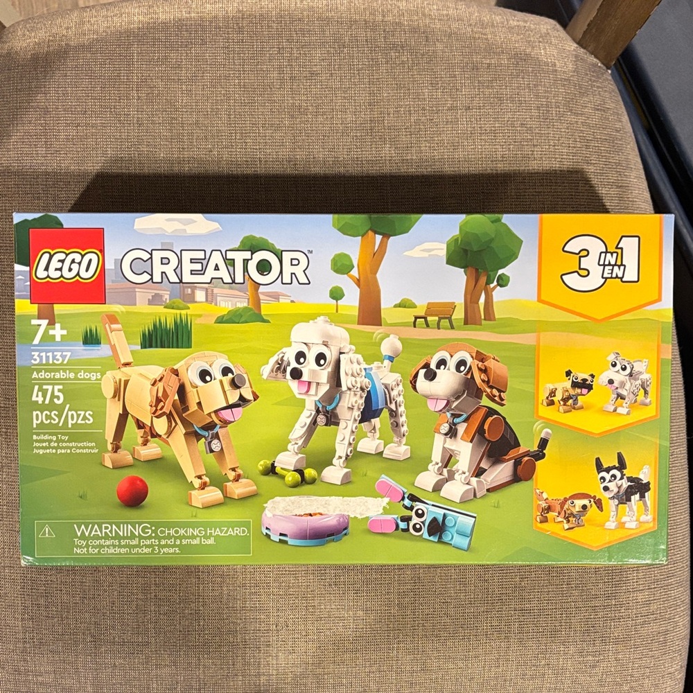 LEGO Creator Adorable Dogs Set - Brown, White, Black
